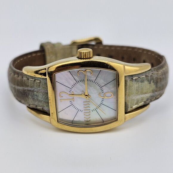 Ecclissi Women\'s Watch 27MM MOP Dial Multicolor Leather Band Straps New‎ Battery main image 11